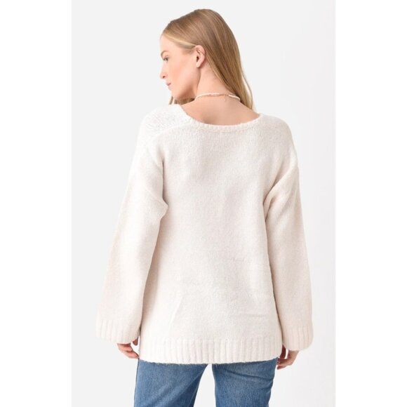 Z Supply Weekender Sweater Sands Size Large new with tags - Picture 4 of 8